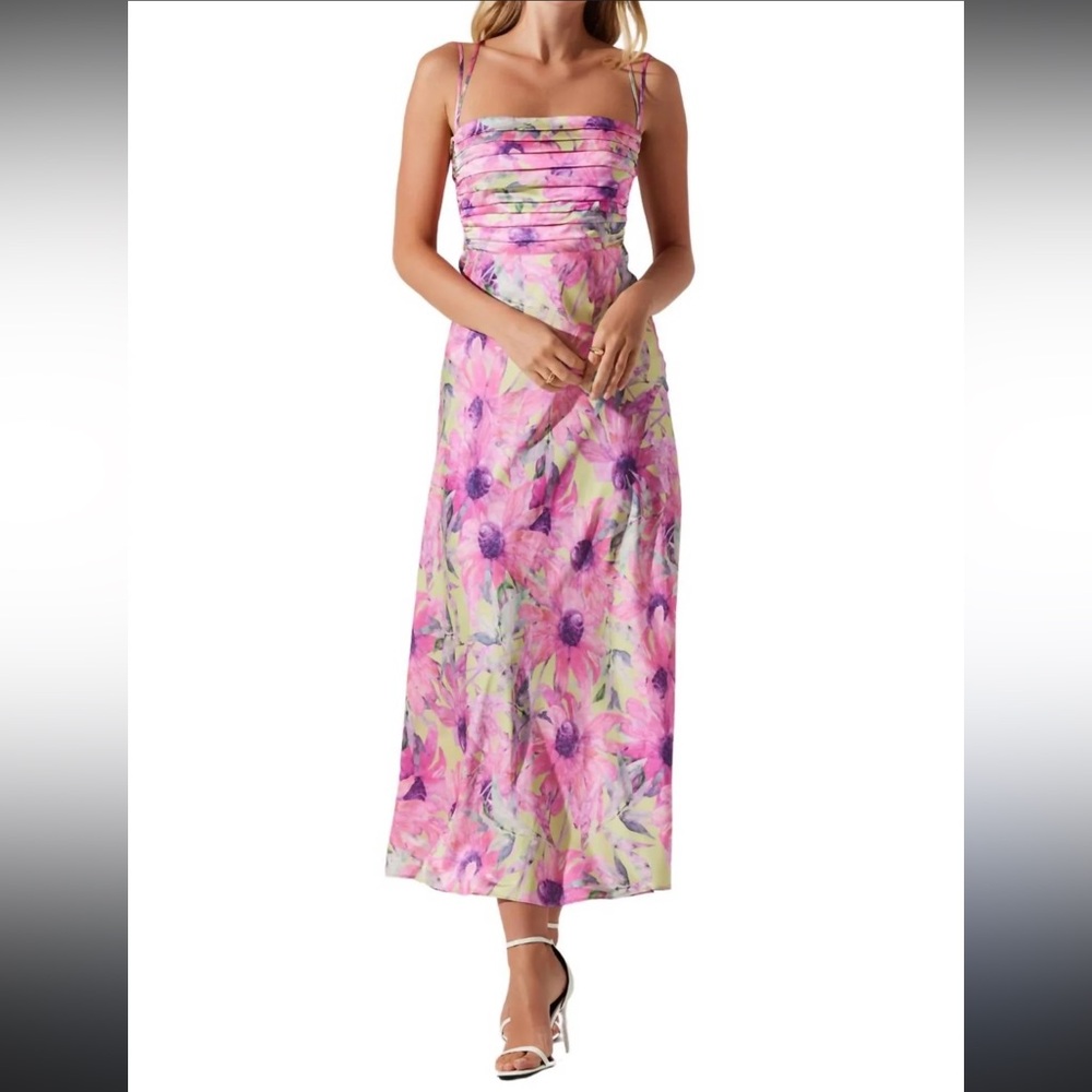 Antlia floral midi dress